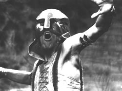 Brian Stavechy as the Young Man in At The Hawkes's Well